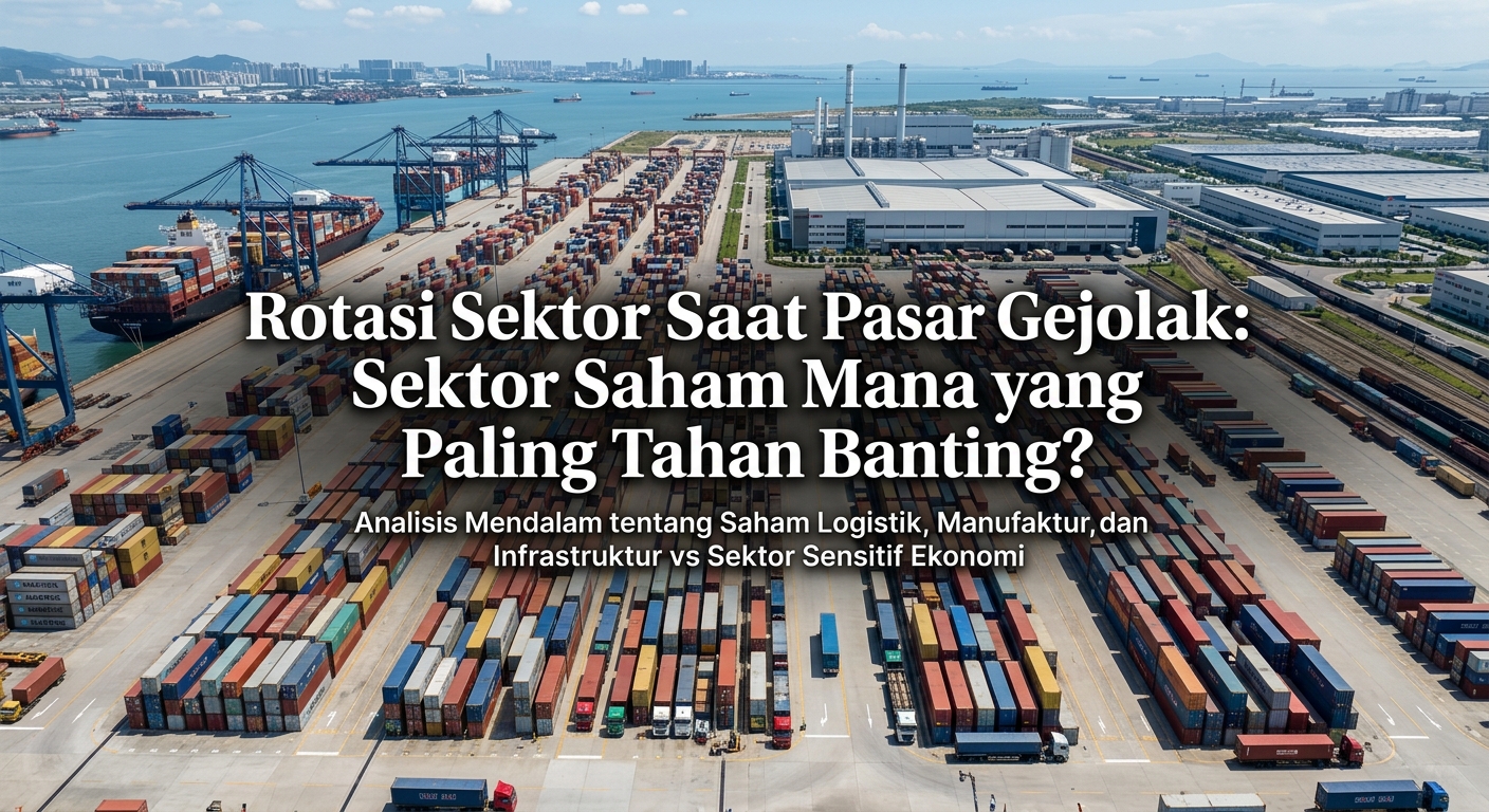 Rotasi Sektor Saat Pasar Gejolak: Sektor Saham Mana yang Paling Tahan Banting?